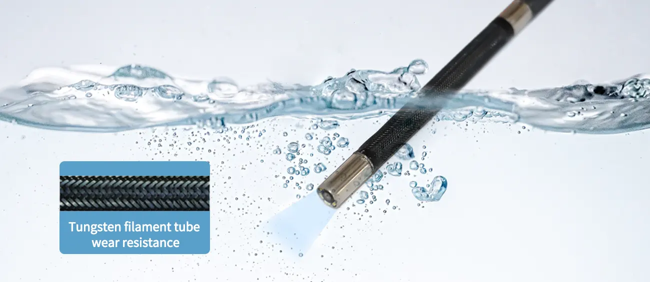 1.2mm Probe with Direct View Industrial Endoscope Camera 5.5 Inch T2P127