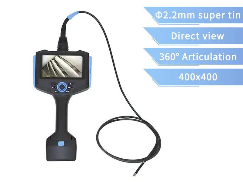 Industrial Videoscope Camera, 2.2mm Ultra-Thin Probe Direct Sight T2K22D