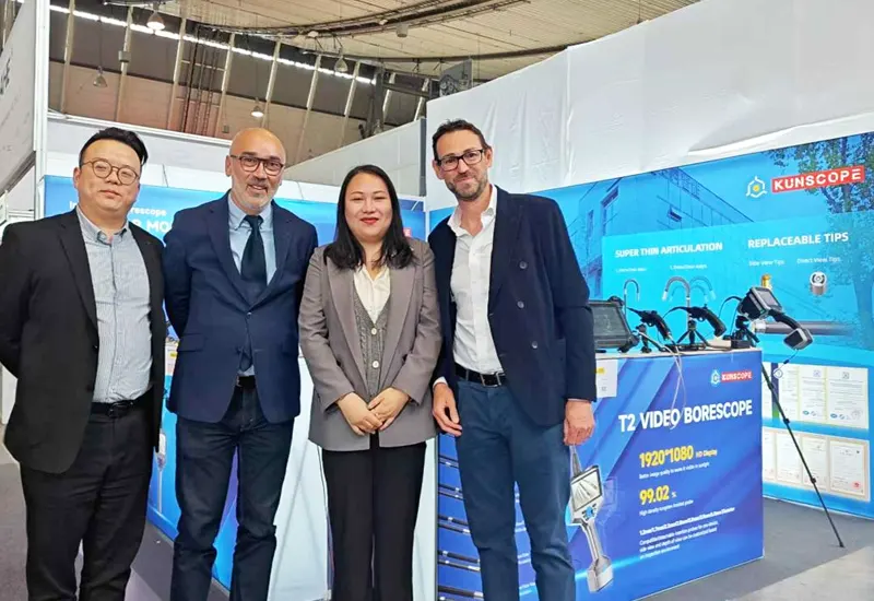 Shining at the Germany Stuttgart Control Exhibition, Kunscope’s Innovation Strength Attracts Global Attention1 Shining at the Germany Stuttgart Control Exhibition, Kunscope’s Innovation Strength Attracts Global Attention1