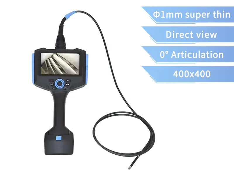 Borescope Camera with 1mm Ultra-Thin Probe for Industrial Precise Aviation Casting T2P10